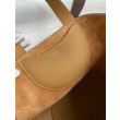 Borsa tote Hermes In The Loop 18 fatta a mano marrone Clemence Borsa tote Hermes In The Loop 18 fatta a mano marrone Clemence