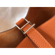 Borsa Tote Hermes Picotin Lock 18/22 Arancione Clemence Borsa Tote Hermes Picotin Lock 18/22 Arancione Clemence