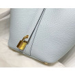 Borse Imitazioni Tote Hermes Picotin Lock 18/22 Azzurro Clemence