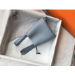 Borsa Tote Hermes Picotin Lock 18/22 Blu Clemence