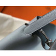 Borsa Tote Hermes Picotin Lock 18/22 Blu Clemence
