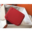 Borsa Tote Hermes Picotin Lock 18/22 Rosso Clemence