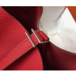 Borsa Tote Hermes Picotin Lock 18/22 Rosso Clemence