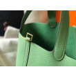 Borsa Tote Hermes Picotin Lock 18/22 Verde Clemence