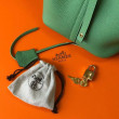 Borsa Tote Hermes Picotin Lock 18/22 Verde Clemence