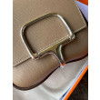 Mini borsa Hermès Della Cavalleria II talpa Epsom Mini borsa Hermès Della Cavalleria II talpa Epsom