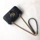 Replica Alta Qualità GG Marmont Mini Borse  Alta Qualità 446744 Nero