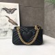 Replica Alta Qualità GG Marmont Mini Borse  Alta Qualità 446744 Nero