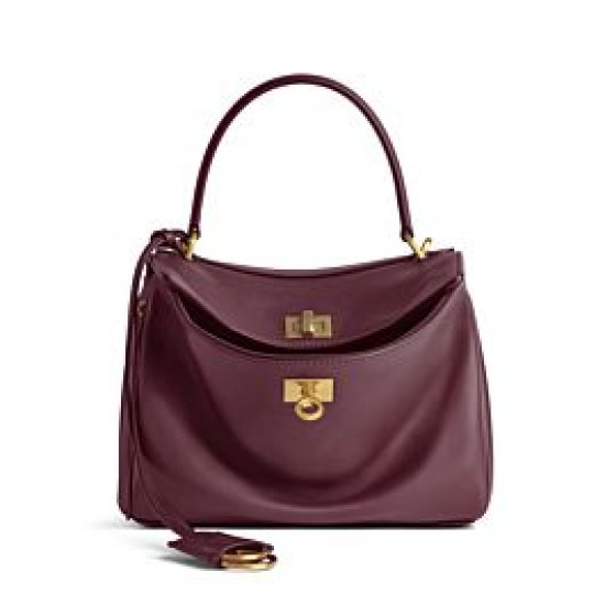 Balenciaga Rodeo Mini Handbag Malva