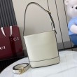 Borsa a secchiello mini Gucci 73 833665 Bianca