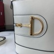 Borsa a secchiello mini Gucci 73 833665 Bianca