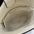 Borsa a secchiello mini Gucci 73 833665 Bianca