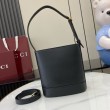 Qualità superiore replica a secchiello mini Gucci 73 833665 Nera