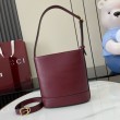 Borse Firmate Replica a secchiello mini Gucci 73 833665 Rossa
