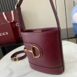 Borse Firmate Replica a secchiello mini Gucci 73 833665 Rossa