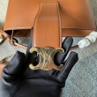Borse Replica Alta Qualità a secchiello piccola/media Celine Louise Tan Pelle di vitello liscia