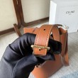 Borse Replica Alta Qualità a secchiello piccola/media Celine Louise Tan Pelle di vitello liscia