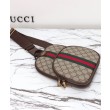 Borse Imitazioni a tracolla Gucci Ophidia 779915 Caffè scuro