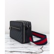 Borsa a tracolla media Gucci GG 822072 Nero