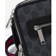 Borsa a tracolla media Gucci GG 822072 Nero