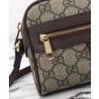 Borse Imitazioni a tracolla mini Gucci Ophidia 816359 Caffè scuro