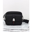 Borsa a tracolla piccola Gucci con Web 816751 Nero