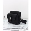 Borsa a tracolla piccola Gucci con Web 816751 Nero