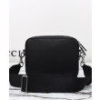 Borsa a tracolla piccola Gucci con Web 816751 Nero