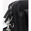 Borsa a tracolla piccola Gucci con Web 816751 Nero
