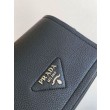 Bora Pari all'originale replica a tracolla piccola Prada Flap Granata Nera