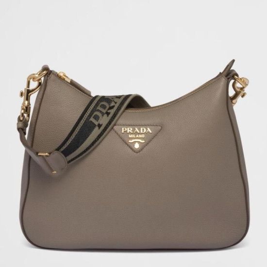 Borsa a tracolla Prada Granata Grigia Borsa a tracolla Prada Granata Grigia