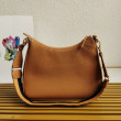 Borsa a tracolla Prada Granata Marrone Borsa a tracolla Prada Granata Marrone