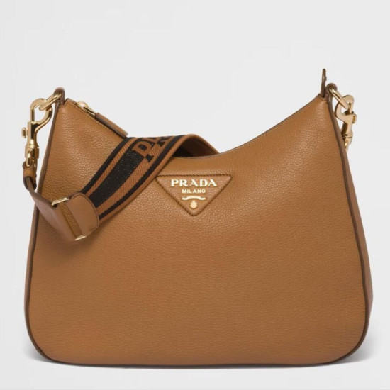 Borsa a tracolla Prada Granata Marrone Borsa a tracolla Prada Granata Marrone