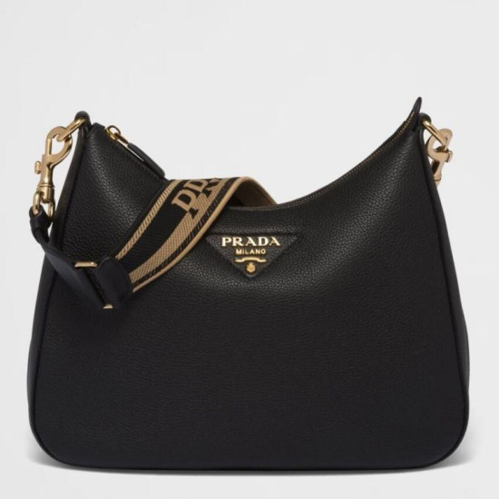 Borsa a tracolla Prada Granata Nera Borsa a tracolla Prada Granata Nera