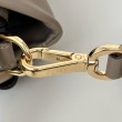 Borsa baguette media Fendi Mamma Nappa grigio