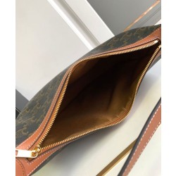 Borsa Celine Heloise Triomphe Caffè