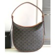 Borsa Celine Heloise Triomphe Caffè