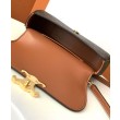 Borsa Celine Teen Celine Lola Triomphe Caffè
