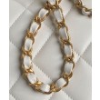 Qualità superiore replica Chanel Flap con manico superiore AS5317 Crema