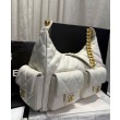 Borsa Chanel Maxi Hobo AS5302 Crema