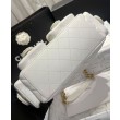 Borsa Chanel Maxi Hobo AS5302 Crema