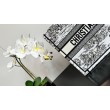 Borsa Dior Dior Book Tote media ricamata con motivo Dior Around the World multicolore
