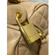 Borsa Dior Groove 20 Macrocannage Marrone