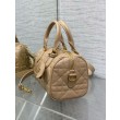 Borsa Dior Groove 20 Macrocannage Marrone