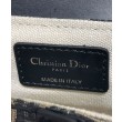 Borse Replica Alta Qualità Dior Mini Saddle con tracolla Blu scuro