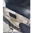 Borse Replica Alta Qualità Dior Mini Saddle con tracolla Blu scuro