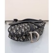 Borsa Dior Saddle con tracolla Blu scuro