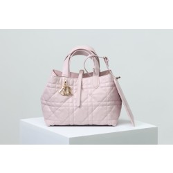 Borsa Dior Toujours Dior Piccola/Media Macrocannage Rosa