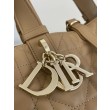 Borsa Dior Toujours Dior piccola/media Macrocannage Tan