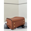Borsa Fendi Mini Iconic Peekaboo Marrone
